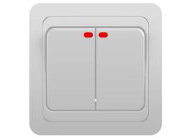 Выключатель 2 кл с инд. КЕРАМИКА с/у 10А 250В/POWERMAN Classic 2123/1151402