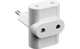 Разветвитель электрический MAXElectro, STAYER 55090-3, 3 гнезда, 6А/220В 55090-3