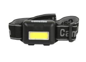 Фонарь налобный LED5355 (3xLR03 не в компл.) 1св/д COB 1W(50lm) до 15м, пластик, 3 реж., BL Camelion 714929