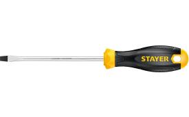 Отвертка SL5,0x100мм /противоскользящая рукоятка STAYER MAXFIX 2509-05-10