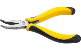 Тонкогубцы 120 мм изогнутые TopGrip, STAYER 2218-3