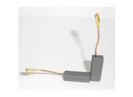 Щётки 7х17х17мм электроугольные 2шт. в пакете,пружина,пятак-уши,отстрел,аналог - Hitachi 44