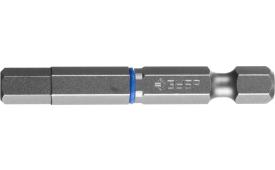 Бита HEX6 50 мм, кованая  ЗУБР 26017-6-50-2