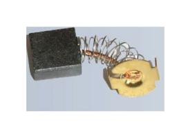 Щётки 7х17х17мм электроугольные пружина,пятак-уши,аналог - ДП-2000/ УШМ-2000 Интерскол AEZ (564)