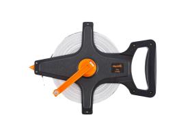 Рулетка геодезическая, 50 м х 12,5 мм, лента ПВХ, открытый корпус Sparta 314405