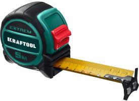 Рулетка со сверхшироким полотном KRAFTOOL Extrem 5м х 32мм 34127-5
