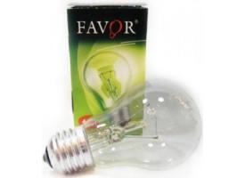 Лампа накаливания 40W E27 A50 прозрачная (Калашников) Favor 427096