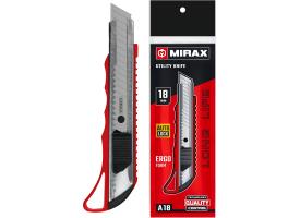 Нож 18 мм,с автостопом, MIRAX 09127