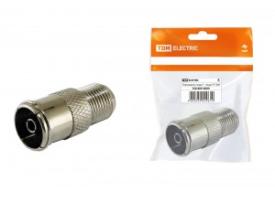 Переходник гн F- гн.TV мама TDM SQ1809-0009