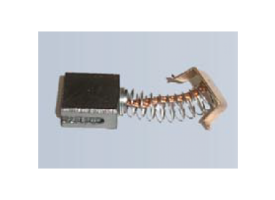 Щётки 6х10х11мм электроугольные 2шт.пружина,пятак-уши,аналог - УШМ-125/900 Интерскол