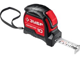 Рулетка10м х 25мм  с автостопом ЗУБР 34052-10-25