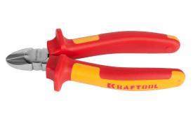 Бокорезы ″ELECTRO-KRAFT″, Cr-Mo сталь, двухкомпонентная маслобензостойкая рукоятка, хромированное покрытие, 160мм, KRAFTOOL 2202-5-16
