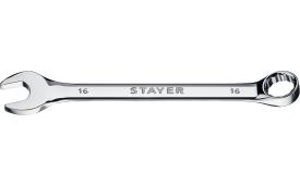 Комбинированный гаечный ключ 16 мм,STAYER HERCULES 27081-16