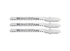 Полотна T101AO, 50 x 1.4 мм, 3 шт, фигурный рез, для электролобзика по дереву, Matrix Professional 78210