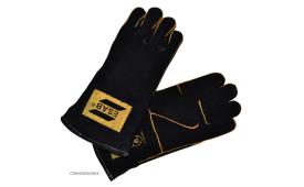 Краги пятипалые спилковые ESAB Heavy Duty BLACK с подкладкой