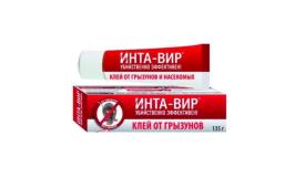 ИНТА-ВИР клей от ГРЫЗУНОВ 135г