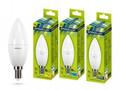 Лампа 9W / 80 E14 свеча тепл.свет. C35 (855lm 220°) 3000K матов. Ergolux LED-C35-9W-E14-3K