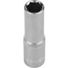 Головка 12 мм удлиненная 1/2"/ЗУБР"МАСТЕР"/ Cr-V 27726-12