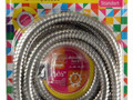 Шланг д/душа 1/2"*1/2" конус нерж.d14мм, L200см, 2-й зажим MELODIA STANDARD MKP20335BL 34519