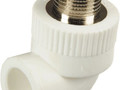 Уголок PP-R 25х3/4" *90гр наружная резьба комбинированный КРОСС 62682