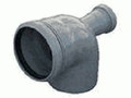 Отвод PP 110*87 с выходом 50 (фронтальный) PRO AQUA COMFORT 135870