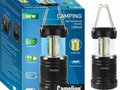 Фонарь кемпинговый LED5632 (3xR03) 3св/д COB (90lm) крюк, черный/пластик Camelion 676888